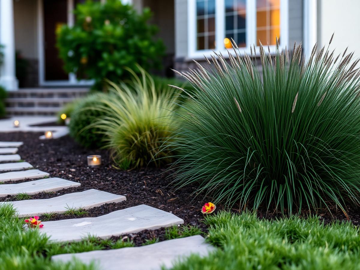 Pathway landscaping